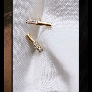 Gold and Silver Earrings